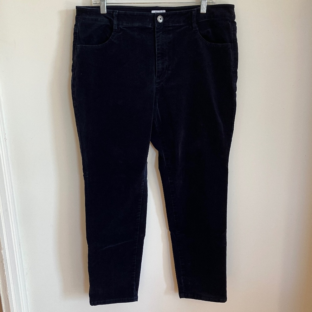 J. Jill navy blue corduroys - Size 14